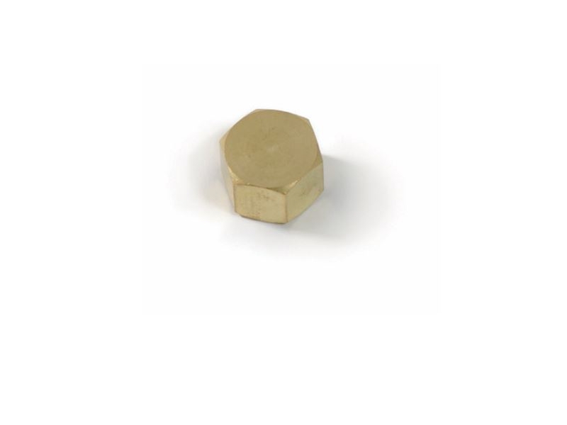 3/8” Brass Cap